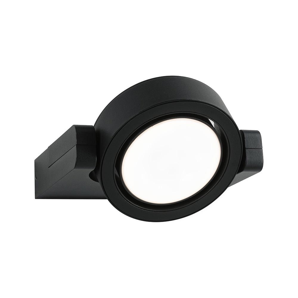 LED Außenwandlampe Swivea in Anthrazit, moderne Wandleuchte mit schwenkbarem Design und gleichmäßiger Lichtverteilung.