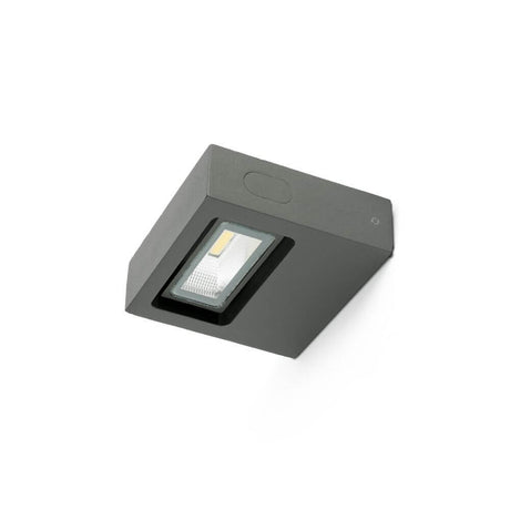 LED Außenwandleuchte TAIMA 3000K IP54 Dunkelgrau in modernem Design für Außenbereiche.