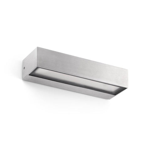 LED TOLUCA outdoor wall light IP65 made of aluminium in a modern design, warm white light.
