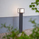 LED-Außenwegeleuchte Cruz IP54 in modernem Design, ideal für Außenbereiche und Gartenbeleuchtung.