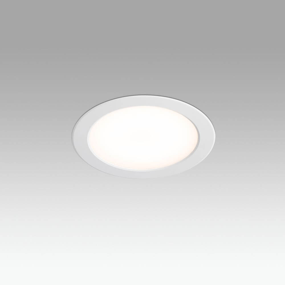 LED Bad-Einbauleuchte Ted 15W 3000K IP44 Weiß