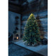 LED Baummantel mit Ring Ø 11 LED Tropfen 5 Stränge mit 60 Dioden 300 bernsteinfarbene Dioden an Weihnachtsbaum.