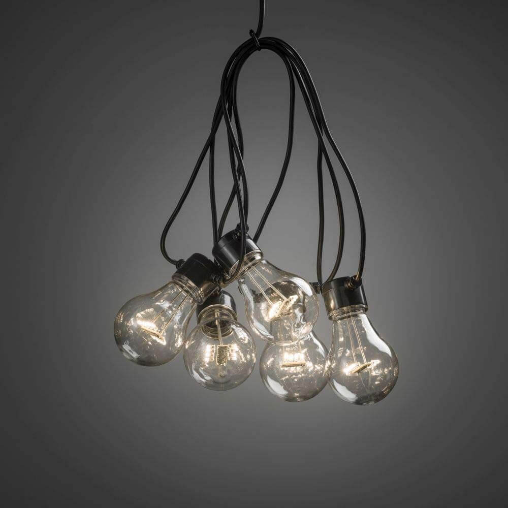LED Piod Garden Venins Extension 10 przezroczysty gruszki ciepłe białe IP44