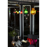 LED beer garden chain extension 10 colored 80 warm white diodes