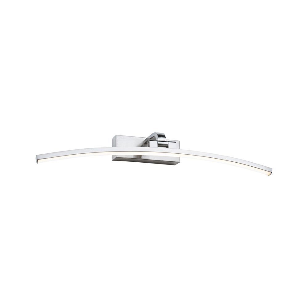 LED Bilderleuchte Bento in Alu gebürstet mit 120° Ausstrahlwinkel für optimale Ausleuchtung von Kunstwerken.