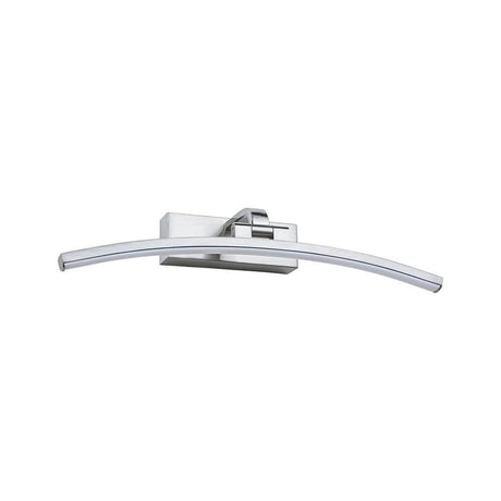 LED mirror & picture light bento nickel-brushed
