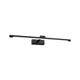LED Spiegel- & Bilderleuchte Mingo IP65 Schwarz, schlanke 61.5 cm Bilderleuchte mit 120° Ausstrahlwinkel und verstellbarem Gelenk, Wandmontage