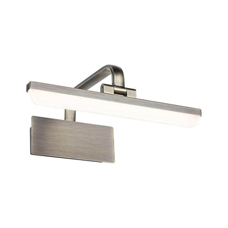 LED Spejl- og billedlys Renan antik messing i gammel messing, ideel til effektivt at belyse billeder.