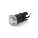 LED Bodeneinbauleuchte KANE-2 IP67 Nickel-Matt Detailansicht mit Anschlusskabel