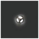 LED Bodenleuchte KANE-3 IP67 Nickel-Matt mit elegantem Design und robuster Konstruktion.
