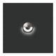 LED Bodenstrahler KANE-1 IP67 Nickel-Matt mit modernem Design und stimmungsvollem Licht.