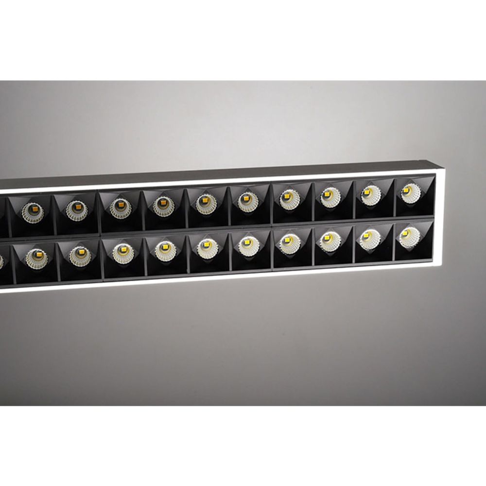 LED Büro Hängeleuchte Motion 7000lm UGR <10 Dali-Dimmbar