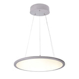 LED Office Ring Pendant Light Round 5100lm UGR &lt;19 Dimmable 3000K