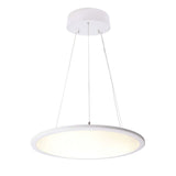 LED Office Ring Pendant Light Round 5100lm UGR &lt;19 Dimmable 3000K