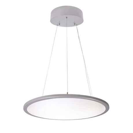 Lampatta di appendi con anello per ufficio a led round 5600lm ugr <19 4000K