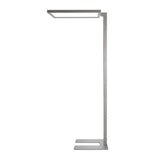 Lámpara de pie LED para oficina Sensor de movimiento y luz diurna color plata