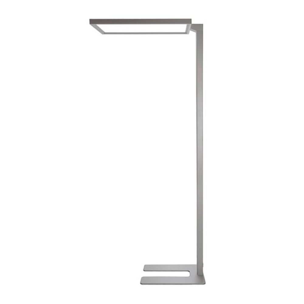 LED office floor lamp motion presence and daylight sensor silver colors
