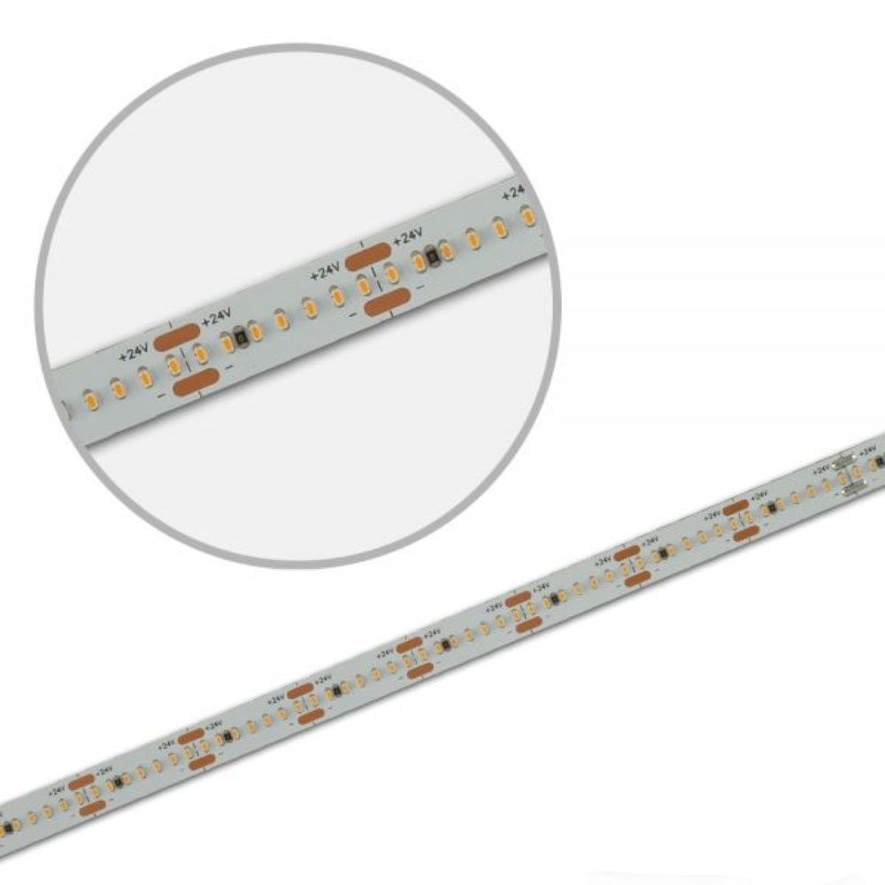 LED strip 500 cm lineær st flex bånd 24V rød