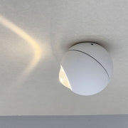 LED Decken- & Wandleuchte schwenkbar Weiß, moderner LED Spot für Decke und Wand mit 350° Ausrichtung