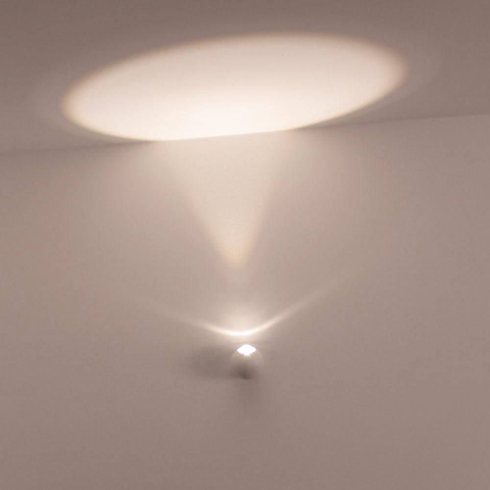 LED Decken- & Wandleuchte schwenkbar Weiß