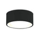 LED Decken-Aufbaulampe Kodak I IP44 - elegante, schwarze Deckenleuchte mit minimalistischem Design.