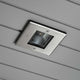 LED Decken Einbaustrahler IP44 quadratisch, 5W, 550lm, 3000K, ideal für hochwertige Raumbeleuchtung.