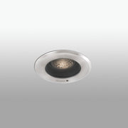 LED GEISER recessed ceiling light 3000K 38° IP67 saltwater-resistant in silver finish