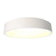 Minimalistische Loop LED-Deckenlampe, 60cm, dimmbar, warmweißes Licht, opal-abgedeckt für weiche Raumverteilung.