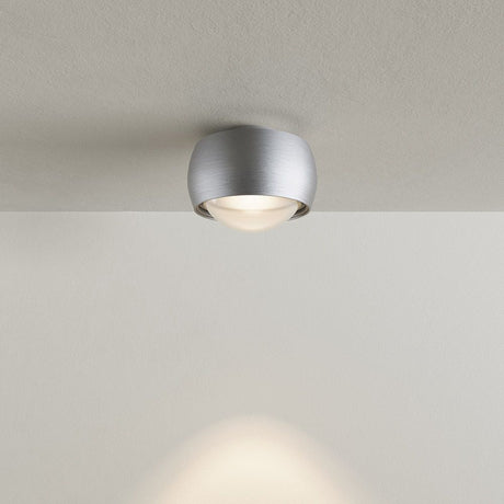 s.luce Beam LED-kattovalaisin linssillä Pinta-asennettava spotti Ø 8cm