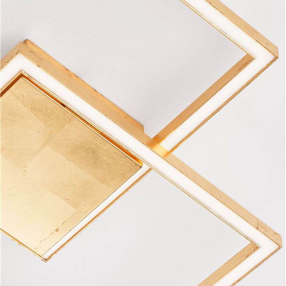 LED ceiling light Bilbao Gold