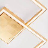 LED ceiling light Bilbao Gold