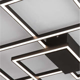 LED ceiling light Bilbao matt black