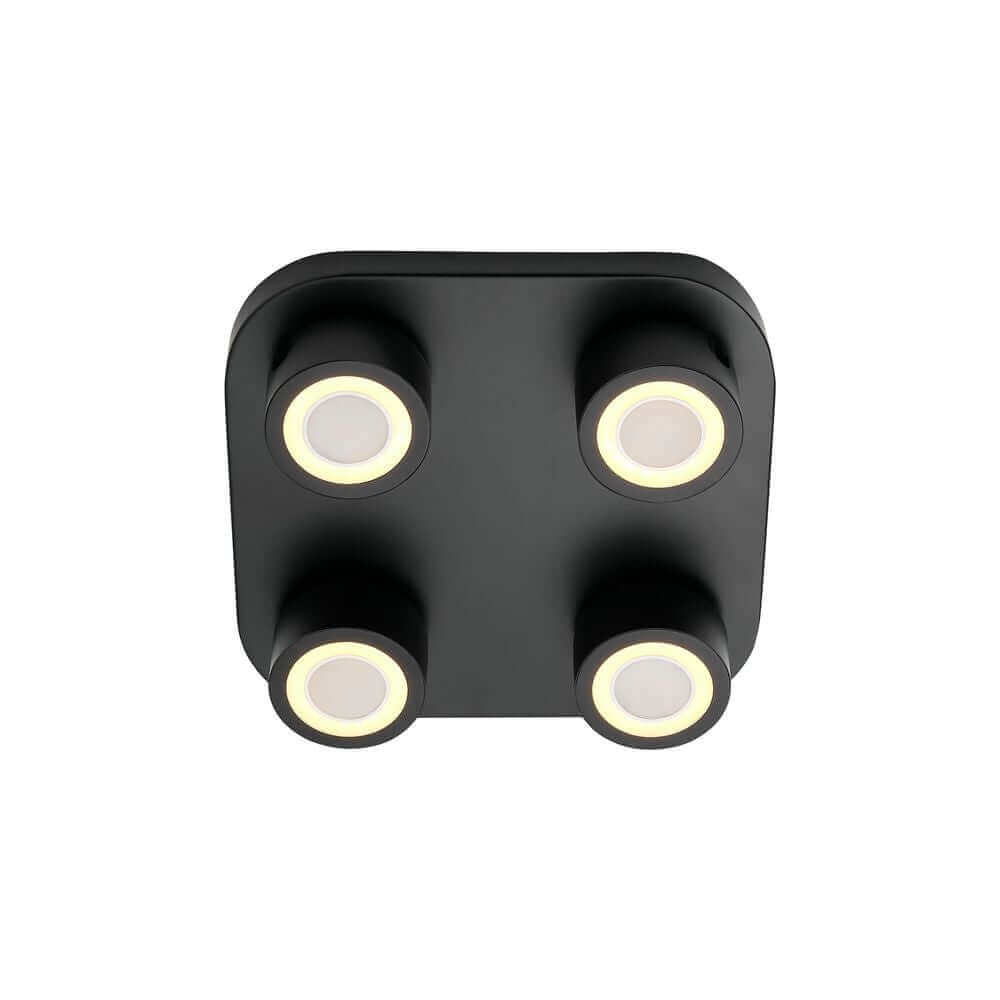LED Deckenleuchte Clyde 4-Spot