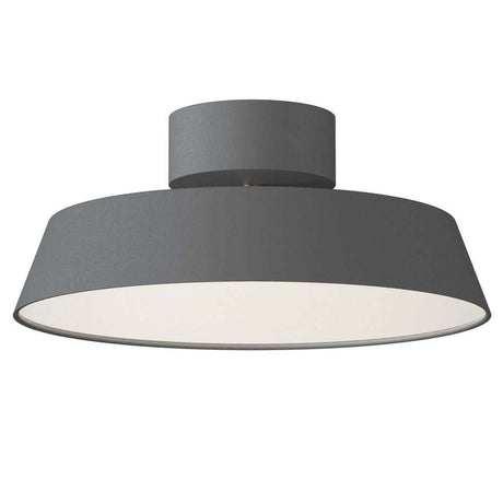 LED Deckenleuchte Kaito 2 Dim in modernem, runden Design mit dimmbarem LED-Modul und eleganter Kip-Verbindung.