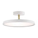 LED Deckenleuchte Kaito 2 Pro 30 in modernem Design mit goldenem Kippschalter.