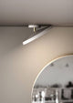 LED Deckenleuchte Kaito 2 Pro 30 in modernem Design mit Kippschalter aus Messing.