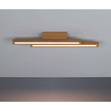 LED Deckenleuchte Linus Straight 1120lm Eiche-Geölt
