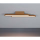 LED Deckenleuchte Linus Straight 1120lm Eiche-Geölt für stilvolle Raumbeleuchtung