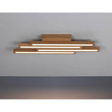 LED ceiling lamp Linus Straight 2240LM oak-oiled oil