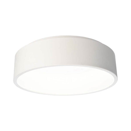 LED Deckenleuchte Loop 45cm Ring 1300lm Dimmbar Neutralweiß im minimalistischen Design mit opaler Abdeckung.