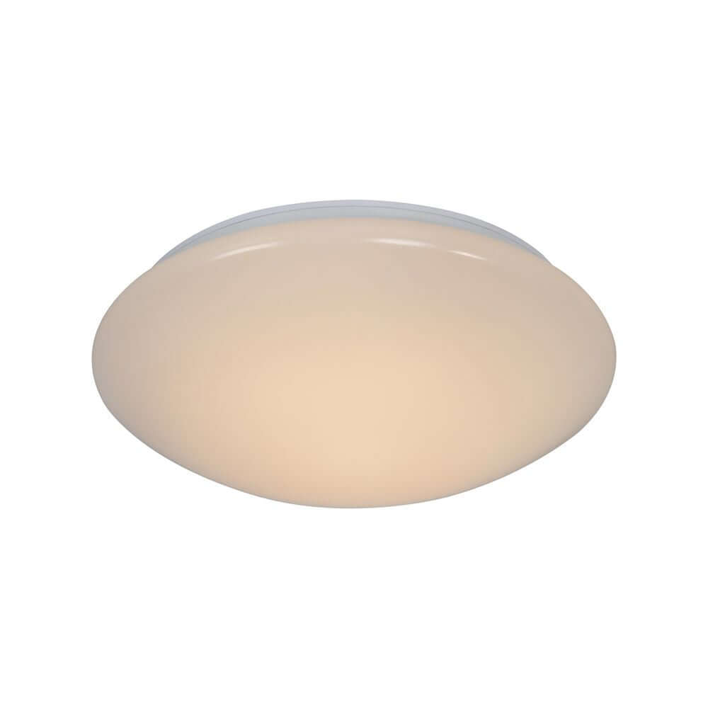 LED Deckenleuchte Montone 30 IP44 - zeitlose Deckenleuchte mit opalweißem Schirm und energiesparender LED.
