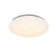 LED Deckenleuchte Montone 33 Sensor IP44 mit opalweißem Schirm und Bewegungssensor für angenehmes Licht.