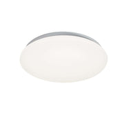 LED plafonnier Montone 33 Sensor IP44 avec abat-jour blanc opale pour une lumière agréable.