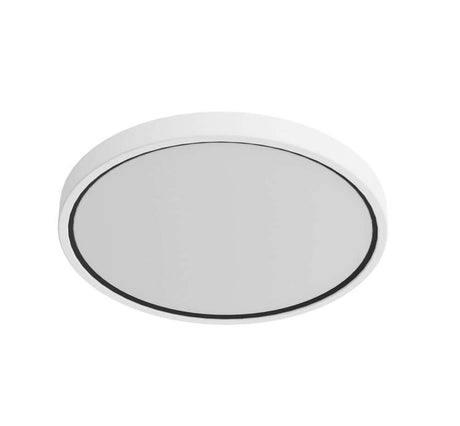 LED Deckenleuchte Noxy IP44 mit minimalistischer Form und integriertem LED-Licht.