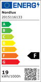 LED Deckenleuchte Oja 42 weiß, rund, 3-Stufen dimmbar, IP54 spritzwassergeschützt, Energielabel