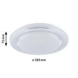 LED -kattovalaisin sateenkaari RGB