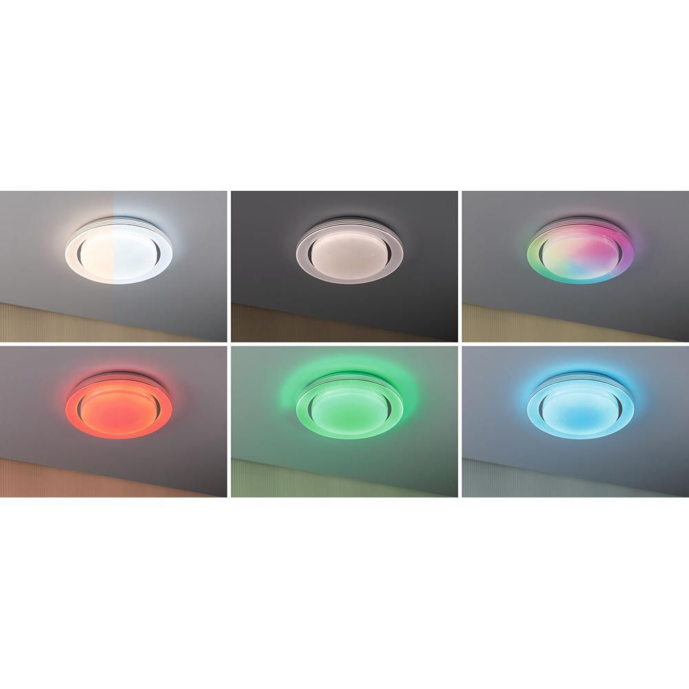 LED -kattovalaisin sateenkaari RGB