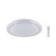 LED Deckenleuchte Rainbow CCT Dimmbar Chrom, Weiß mit Fernbedienung, elegantes Design, ideal für Wohnräume.