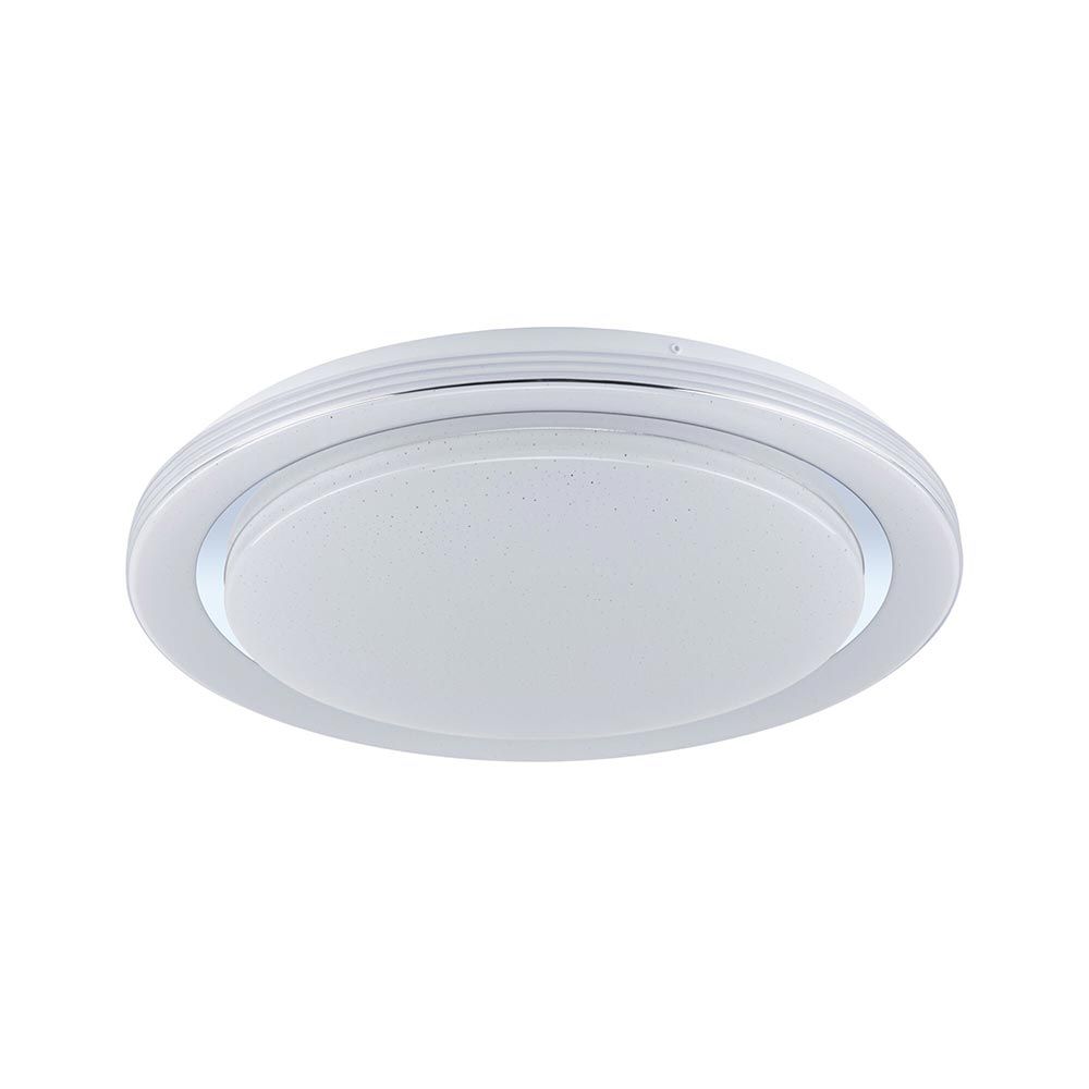 LED -kattovalaisin sateenkaari CCT -himmentävä kromi, valkoinen
