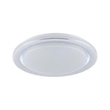 LED -kattovalaisin sateenkaari CCT -himmentävä kromi, valkoinen